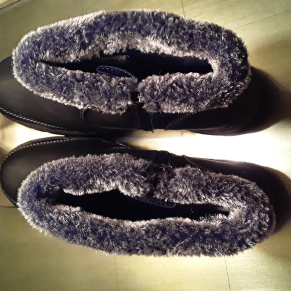 NWOT KHOMBU Addison Ankle Boots Memory Foam zip up Size 9M Black Womens - Picture 5 of 16